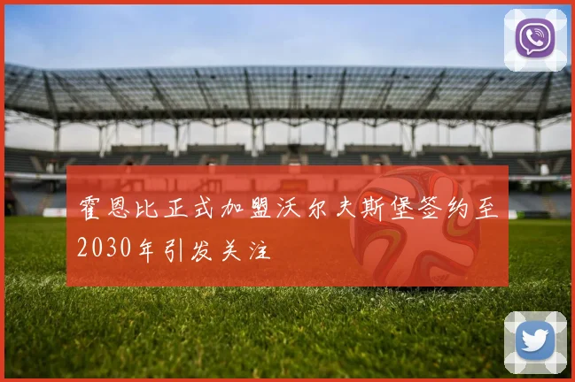 霍恩比正式加盟沃尔夫斯堡签约至2030年引发关注